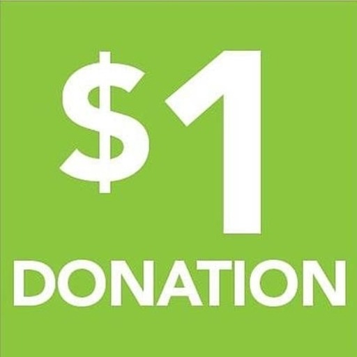 Donate 1 USD